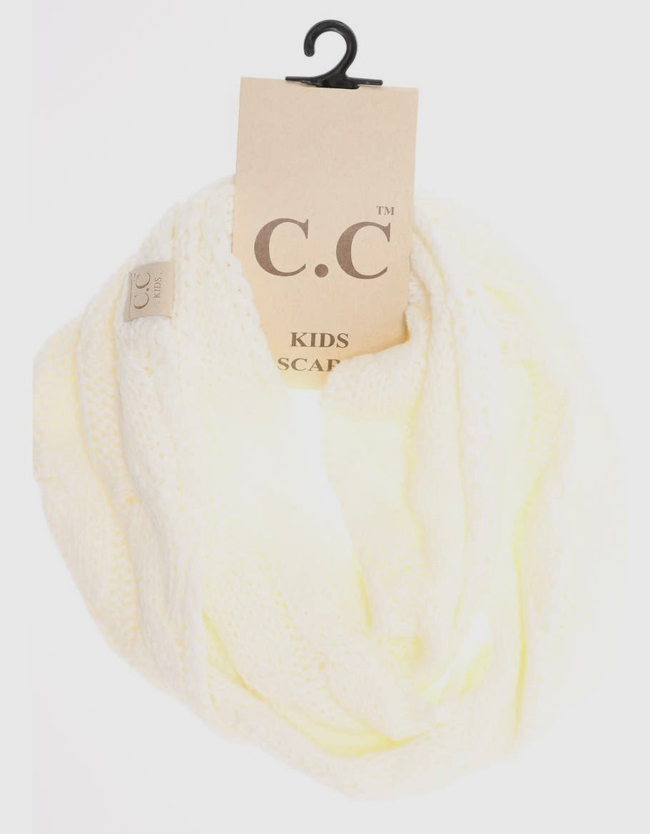 CC Solid Knit Infinity Scarf (More Scarf)