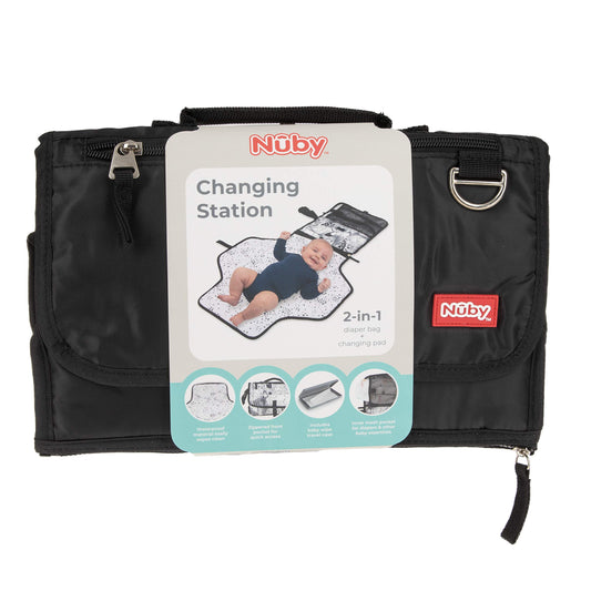 All Black Changing Pad