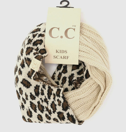Kids Leopard Infinity Scarf (More Colors)
