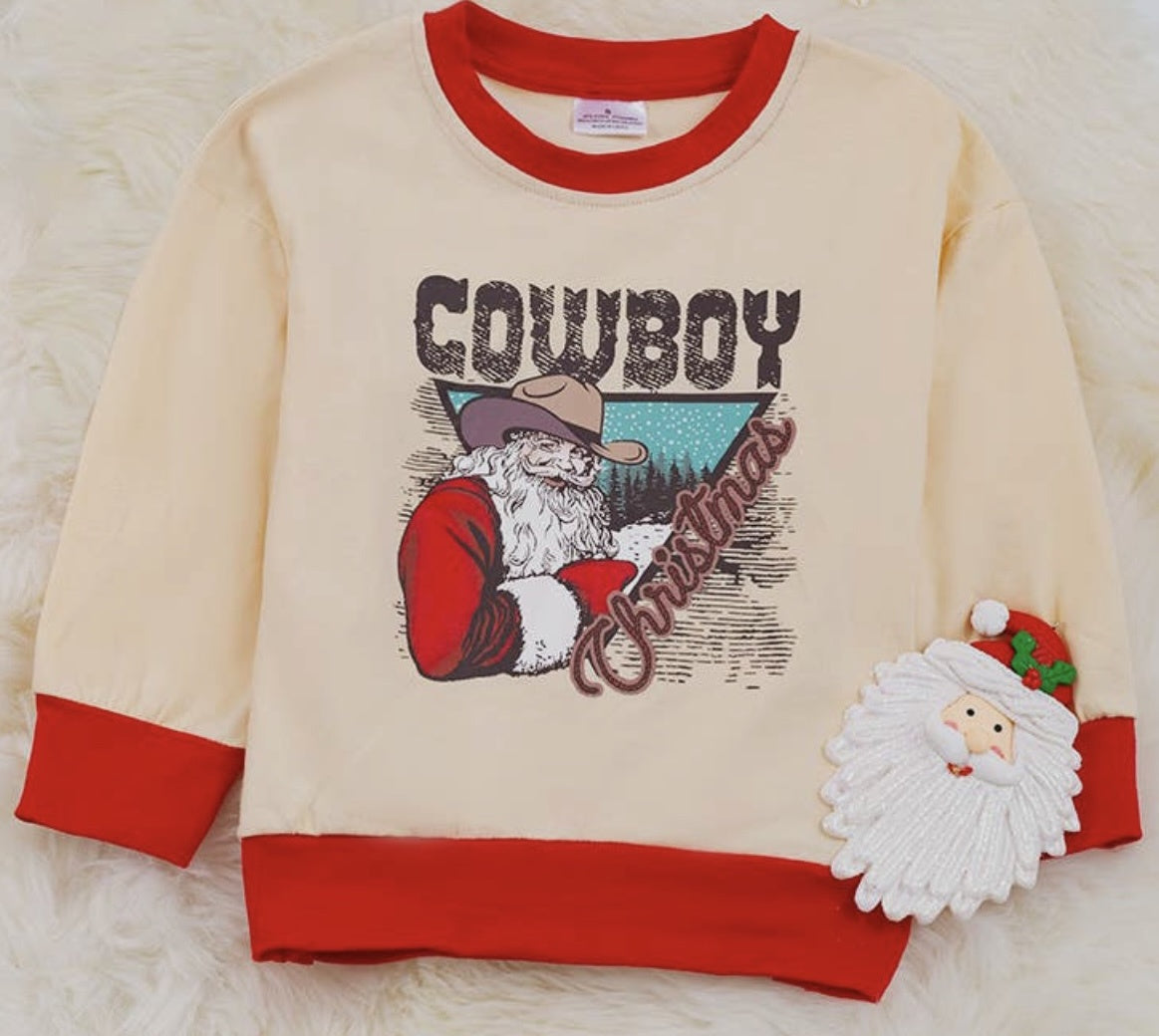 Cowboy Christmas Sweatshirt