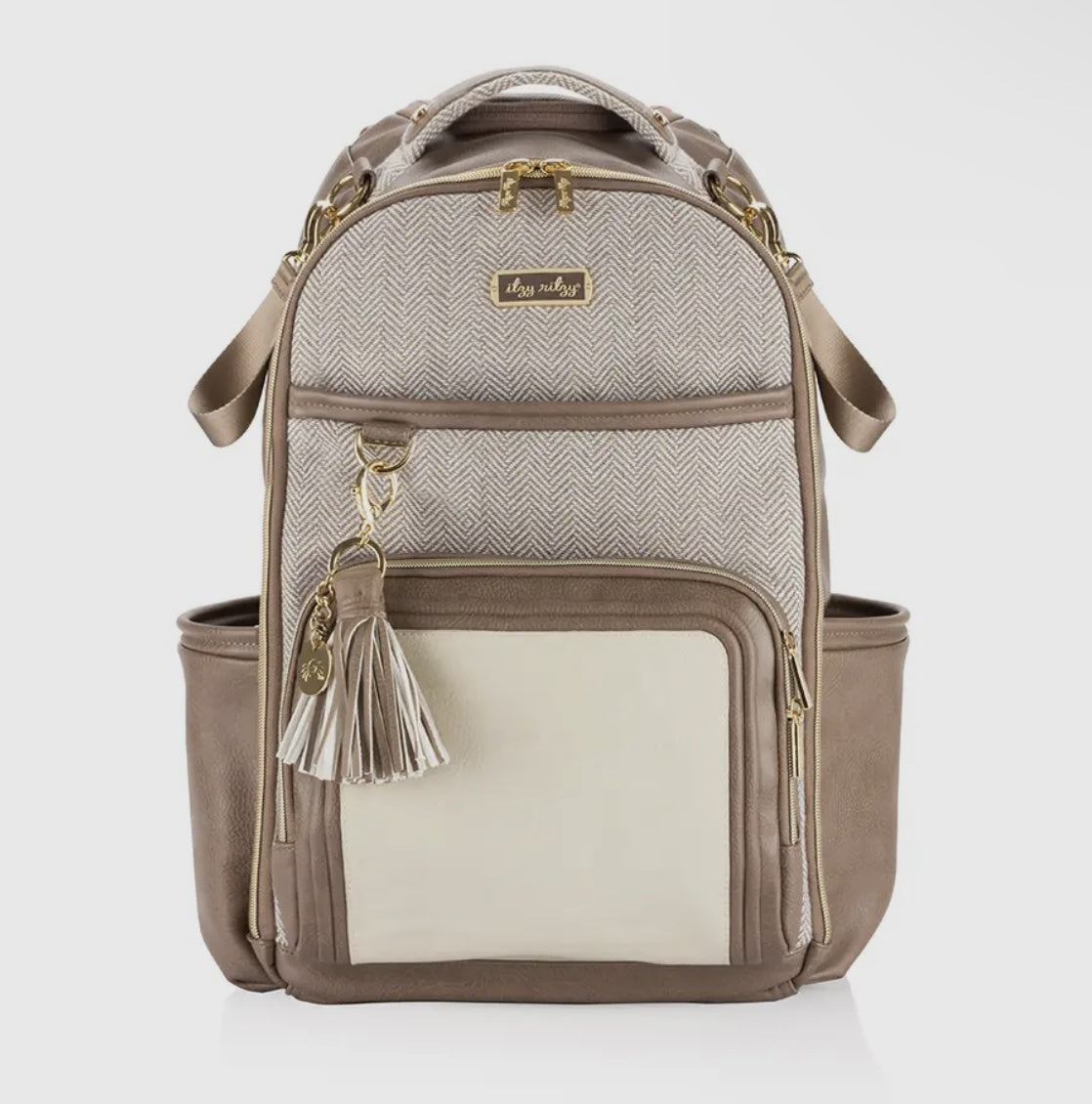 Vanilla Latte Boss Plus™ Backpack Diaper Bag